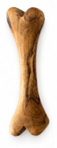 Os à mâcher en bois d’olivier — Taille S