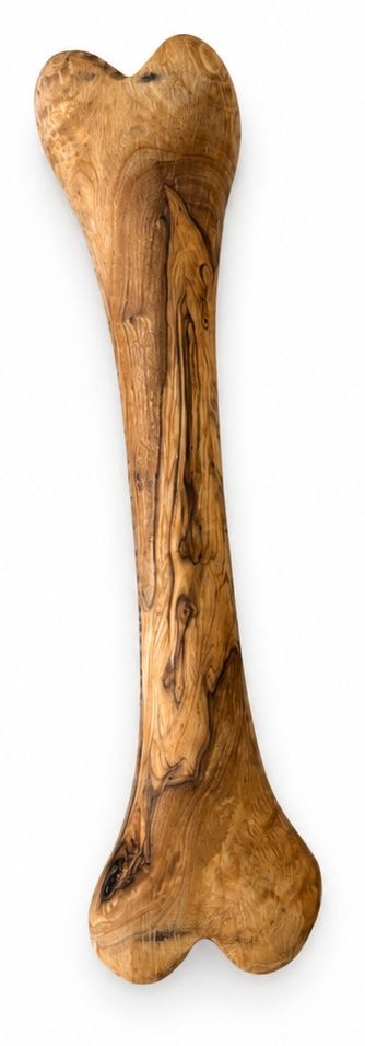 Olive Wood Bone Chew — Size M