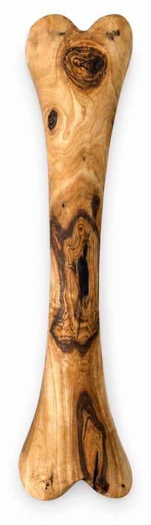 Os à mâcher en bois d’olivier — Taille L